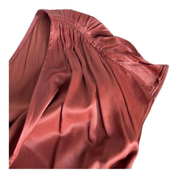 Free People Love and Feeling Midi Dress Copper Large NWT - Picture 6 of 14